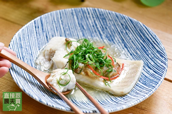 膠質Q彈！無刺鱘龍魚菲力（魚排）